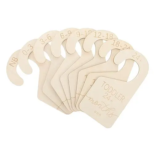 Produktbild: ifundom Baby-Kleidung Größe Teiler Kleinkind Schrank Holz Baby Schrank Organizer