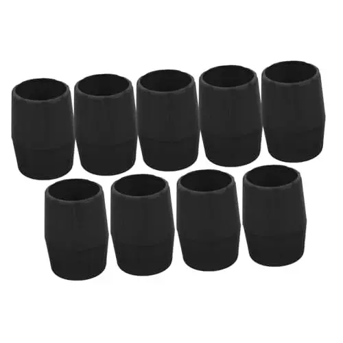 Produktbild: ifundom 9-teiliges Beinpolster Für Gitarrenständer Akustikgitarrenständer Fußschutz Gitarrenhalter-abdeckung Für Die Aufbewahrung Von Displays