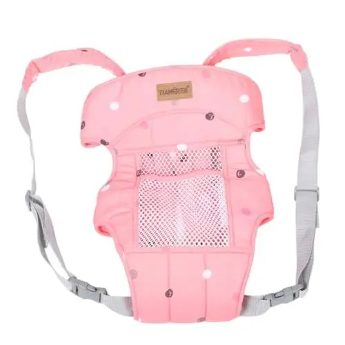 Produktbild: ifundom Babytrage -hüftsitzträger -hüfttrage Mit Netz Hüfttrage Für Kleinkinder Wasserträger Für Babys Neugeborene Trage Hüftsitzträger Für Babys Babyschale Reine Baumwolle Rosa