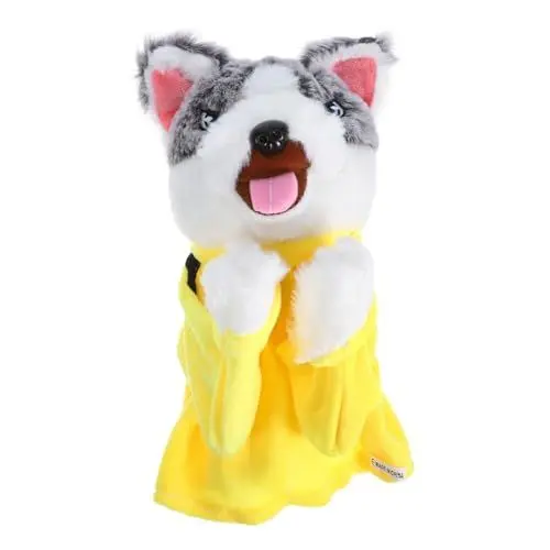 Produktbild: ifundom Boxen Hundespielzeug Puppen Pädagogisches Spielzeug Hund Boxen Handpuppe Rollenspiel Handpuppe Eltern Kind Interaktives Spielzeug Boxen Husky Handpuppen Hund