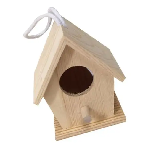 Produktbild: ifundom DIY-Spielzeug Basteln Für Jungen Im Alter Von 8-12 Jahren Vogelhäuschen Holz Zum Bemalen Holzspielzeug Selber Machen Bausätze Für Flugzeuge Aus Balsaholz Hölzern Puzzle Kind Modell
