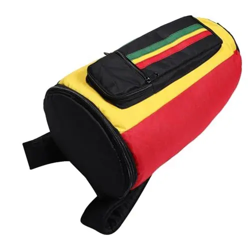 Produktbild: ifundom Djembe Tasche Für 8 Zoll Trommel Wasserfest Gepolstert Mit Ergonomischen Schultergurten Für Sicheren Transport Und Aufbewahrung Von Afrikanischen Trommeln