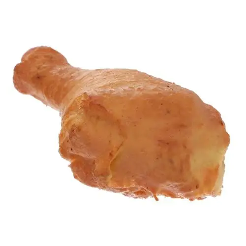 Produktbild: ifundom Geschmückt Hähnchenkeulen Für Simuliertes Essen Gekochtes Gebratenes Hähnchen Gefälschtes Brathähnchen Künstliches Gebratene Hähnchenkeule PVC Gebratenes Huhn Trommelstock