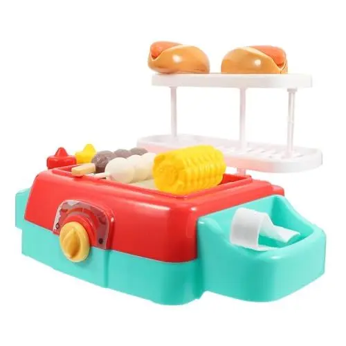 Produktbild: ifundom Grill Spielzeugset Für Simuliertes Grillspielzeug Aus Ideal Für Kreatives Und Rollenspiele Perfekt Für Den Tisch Und Die Kinderküche