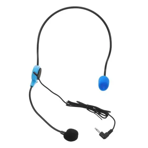 Produktbild: ifundom Headset-mikrofon Für Interviews Und Podcasts Leicht Und Verstellbar Für Unterricht Und Gesang Robuste Konstruktion Für Langlebige Nutzung