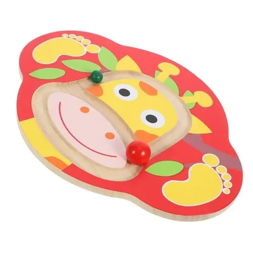 Produktbild: ifundom Kinder Balance Board Outdoor Spielset Spielzeug Balance Platte Balance Spielzeug Balance Wippe Fitness Board Kinder Balance Board Kinderwippe Kleinkind Sensorische Wippe
