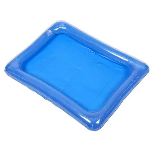 Produktbild: ifundom Kinderbecken Kinder wasserspielzeug kinderpool wasserspielzeug für Kinder Sommer fischteich aufblasbarer Pool Schwimmbad Wasserbecken Angelteich Babybecken PVC Sky-Blue