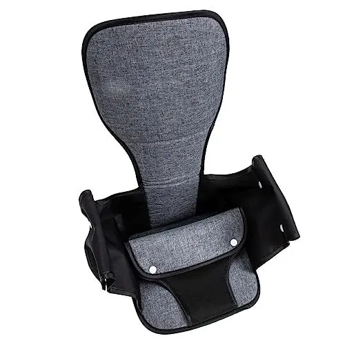 Produktbild: ifundom Kinderwagenkissen sitzkissen babykopfkissen auto sitzpolster Kinderauto gefälschter Rotz kindersitz Stützkissen für Säuglingsautos Sicherheitskissen für Babyautos Schwamm Grey
