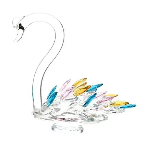 Produktbild: ifundom Kristall-schwanenfigur Schwan Dekoratives Ornament für Zuhause Schlafzimmer Schwanenstatue für Freunde und Familie