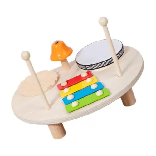 Produktbild: ifundom Multifunktionales Schlaginstrument Spielzeug Spielzeug Musikspielzeug Xylophon Percussion Musikinstrument Instrumente Musikinstrument Spielzeug Musikspielzeug Metall