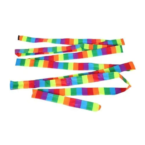 Produktbild: ifundom Einzigartiger Drachenschwanz Für Drachenzubehör Regenbogen-drachenschwanz Dekorativer Zum Drachenfliegen Ästhetische Verbesserung