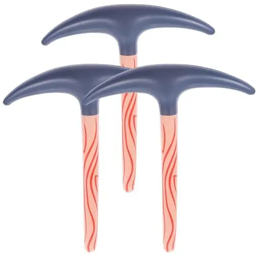 Produktbild: ifundom 3stücke Aufblasbarer Pickaxe Spielzeug Pvc Material Wiederverwendbar Für Kostümpartys Geburtstagsfeiern Und Halloween Leicht Transportierbar Für Jedes Event