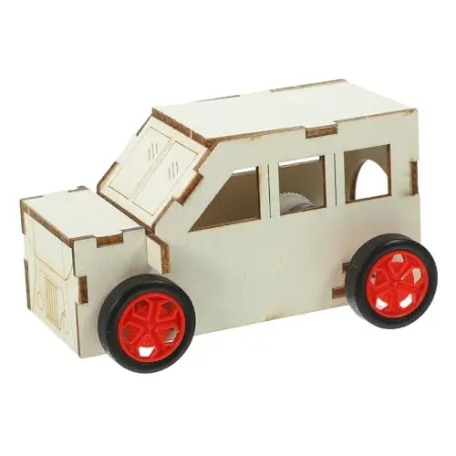 Produktbild: ifundom Stem-Projekte für Kinder Vorbau-Modellauto-Bausätze interaktives Spielzeug Interactive Toys Puzzlematte puzzlekleber naturwissenschaftliches Lernset für Kinder Wissenschaftsstütze