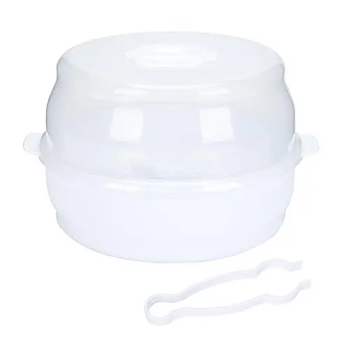 Produktbild: ifundom Mikrowellen-babyflaschen-sterilisator Mit Großem Abs-material Geeignet Für Milchflaschen Und Geschirr Tragbar Für Home Und Outdoor-nutzung