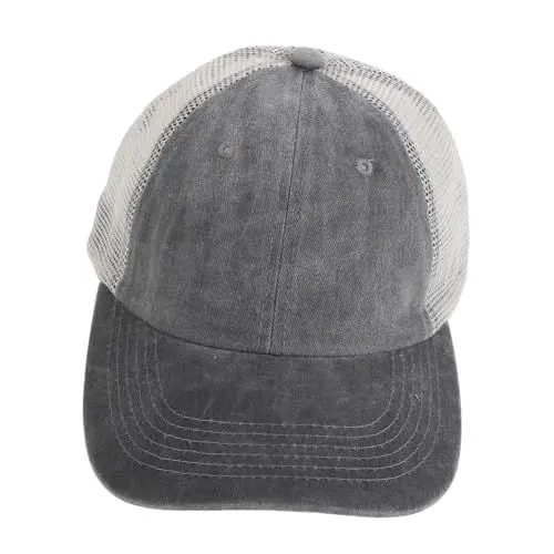 Produktbild: ifundom Verstellbare Baseballmütze für Outdoor Aktivitäten Atmungsaktive Genderneutrale Kappe mit Mesh Design für Sport und Reisen Uv Schutz und Bequeme Passform