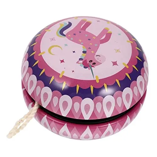 Produktbild: ifundom Zinn-Jo-Jo Kugellager Yoyos für Kinder Krippenspielzeug für Kinder Langlebiges Yoyo Spielzeug Kinder Yoyo Spielzeug Kinderspielzeug Yoyo-Ball-Spielzeug Kinder Jo-Jo Eisen Rosa
