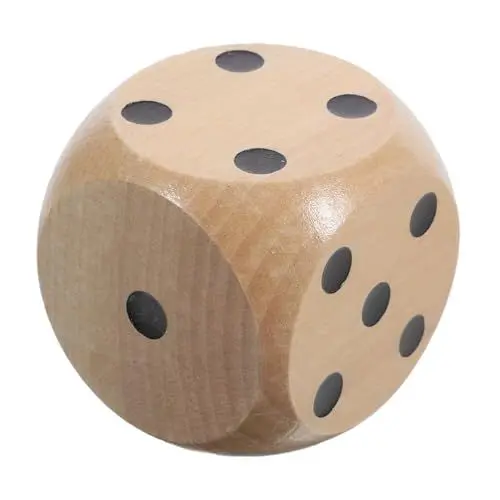 Produktbild: ifundom große Würfel taschenspiele Pocket Game The Match Tischspiele dice Set Familien Spiele bretspiele Würfelspiel Spiel-Requisiten Brettspielwürfel mehrseitige Würfel Partyzubehör Holz