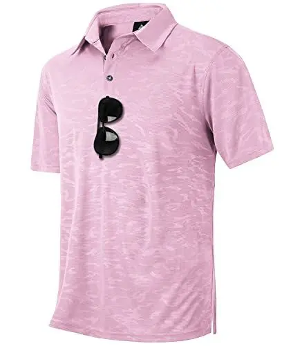 Produktbild: igeekwell Poloshirt Herren Kurzarm Sommer Polohemd Atmungsaktiv T Shirt Golf Activewear Casual Einfarbig Sport Outdoor Tennis
