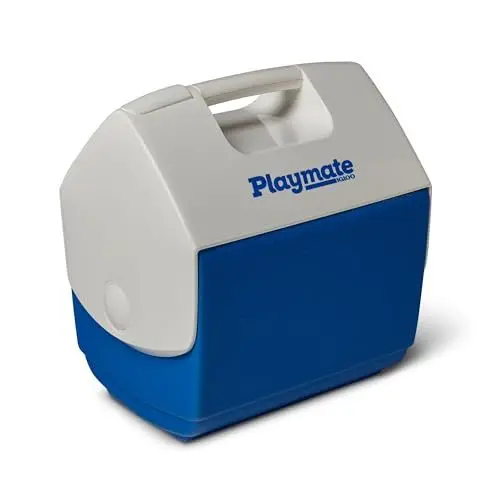 Produktbild: Igloo Playmate Kult-Kühlbox, 6 Liter, Blau, für Snacks und Getränke