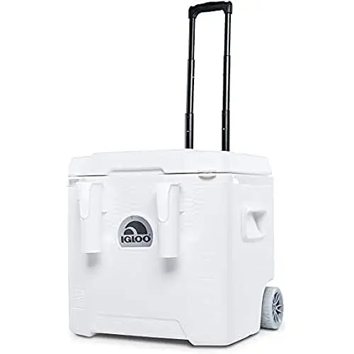 Produktbild: Igloo Marine Quantum 52 Kühlbox mit Rollen, 49 Liter, Weiß