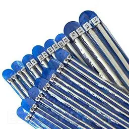 Produktbild: IHKFILAN Aluminium Metall Stricknadel Set Einziger Punkt Gerade Nadel Stricknadeln DIY Webwerkzeuge 15 Paar (2 mm-12 mm)