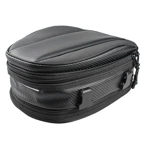Produktbild: ihreesy Motorrad Hecktasche, Satteltasche Seitentasche Regenschutz Multifunktionstasche Gepäcktasche Universal wasserdichte Motorrad Satteltasche Sitztasche Hinterradtasche