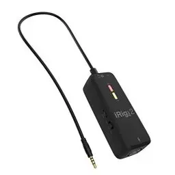 Produktbild: IK Multimedia iRig Pre 2 Mikrofon-Vorverstärker für Smartphones, Tablets und Videokameras, IP-IRIG-PRE2-IN