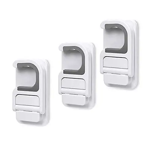 Produktbild: IKAAR 3 Stück Besenhalterung Wand Mopp Besen Halter Wandhalterung Selbstklebend Werkzeughalter Organizer Gerätehalter für Küche und Garten