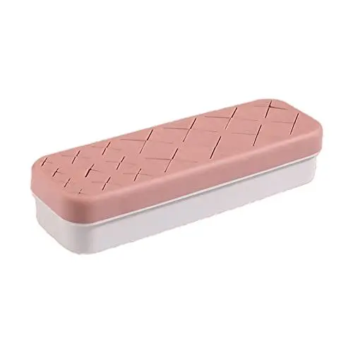 Produktbild: IKAAR Lippenstift Organizer Silikon Lippenstifthalter Multifunktionaler Kosmetik Make-up Halter 18 Fächer für Lippenstift, Make-up-Pinsel, Augenbrauenstift