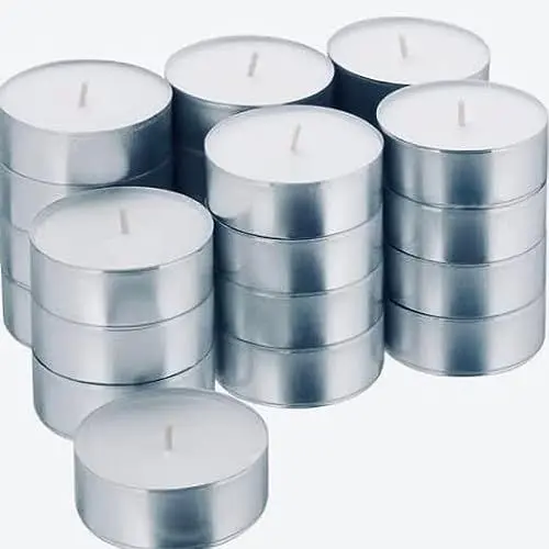 Produktbild: IKEA GLIMMA Maxiteelichter duftneutral·· 24 Stück