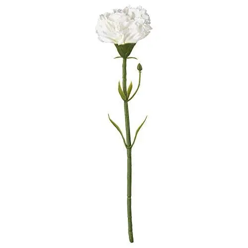 Produktbild: Ikea SMYCKA Kunstblume, Nelke, weiß, 30 cm, Nicht Angegeben