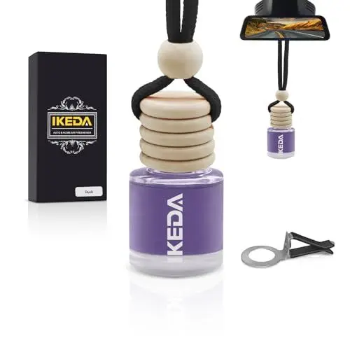 Produktbild: Ikeda Autoduft,Duftbaum Auto Innenraum,HäNgender Auto-Lufterfrischer,Geschenke FüR Frauen MäNner,HäNgender Lufterfrischer FüR Auto & Zuhause (10 ml / 1 Stück, Abenddämmerung)