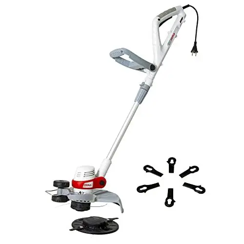 Produktbild: IKRA 2in1 Elektro Rasentrimmer IGT 650 D-TC mit TwinCut System, 650W, inkl. Fadenspule & Nylonmesser