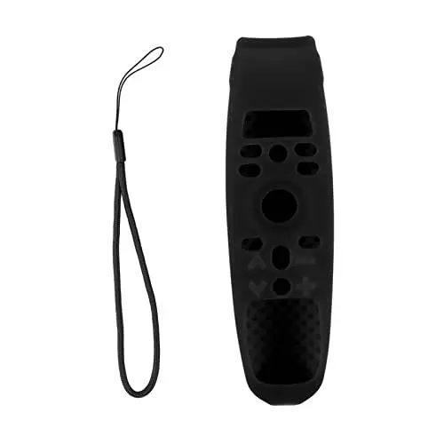 Produktbild: Im Dunkeln leuchtende Fernbedienungsabdeckung – Schutzhülle für Smart-Fernbedienung, Silikon-TV-Controller, staubdichte Hülle für LG MR 20 (Schwarzes Set)