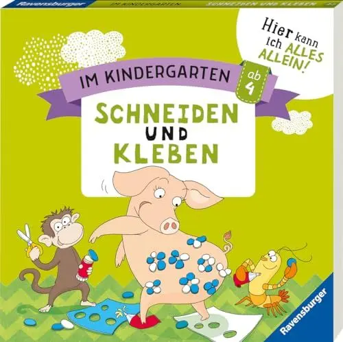 Produktbild: Im Kindergarten: Schneiden und Kleben: Hier kann ich alles allein