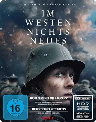 Produktbild: Im Westen nichts Neues (2022) - 2-Disc Limited SteelBook (4K Ultra HD) (+ Blu-ray)