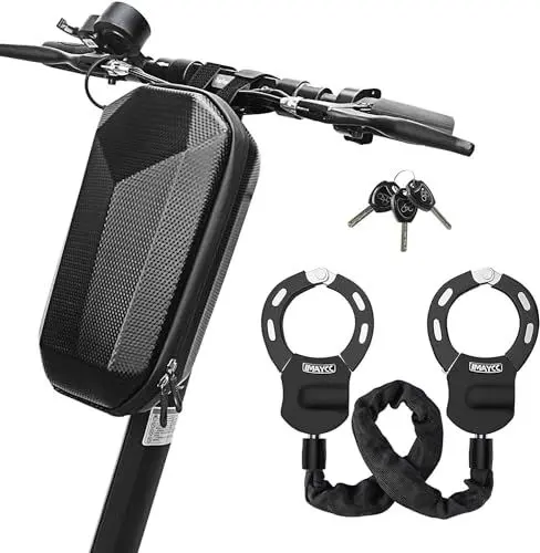 Produktbild: IMAYCC E Scooter Schloss，Handschellenschloss，fahrrad zubehör，schloss für e scooter，Inklusive einer tragbaren Aufhängetasche
