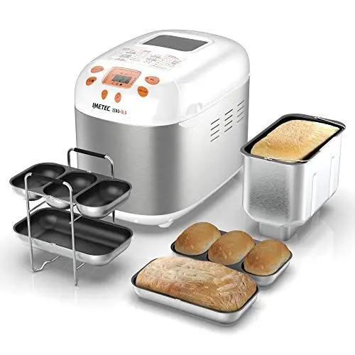 Produktbild: Imetec 7815T zero glu Brotmaschine, Kunststoff, Weiß
