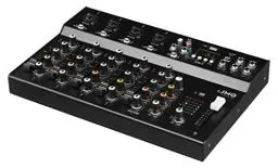 Produktbild: IMG STAGELINE MXR-6, 6-Kanal Audio-Mischpult mit integriertem MP3-Player, Bluetooth-Empfänger und DSP-Effekteinheit, Audio-Console mit 4 Mono-Eingangskanälen mit Gainregler, Mix-Pult in Schwarz
