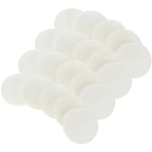 Produktbild: IMIKEYA 100 Stück Aromatherapie Nachfüllpads Ersatz 22mm Mini Rund Duftpads Aromatherapie Nachfüllpads Ätherische Öle Diffusor Halskette Anhänger Autodiffusor