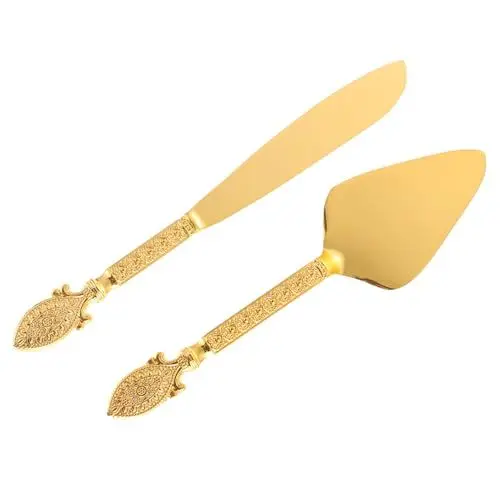 Produktbild: IMIKEYA 1 Satz Kuchenmesser aus Edelstahl Käsekuchen Pizzaheber Slicer Kuchenschaufel aus Edelstahl Küchenschaufel tragbar Pizza-Spatel einstellen Dreieckige Schaufel