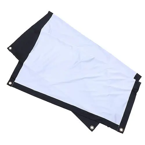 Produktbild: IMIKEYA 1 Satz Projektionstuch Tragbare Projektionsleinwand Projektionswand Tragbar Faltbare Projektionsleinwand Bildschirm Für Beamer Camping-projektor- Polyester Aufblasbar Büro
