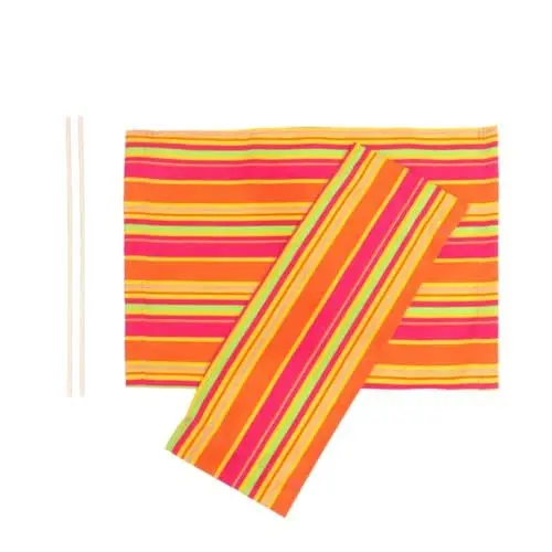 Produktbild: IMIKEYA Campingstuhl-zubehör Regiestuhl Canvas 2er-Pack Ersatz-sitzbezug 54x41cm 53x20cm Canvas