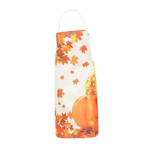 Produktbild: IMIKEYA Neuartige Küchenschürze 1 Stück Halloween Thanksgiving Kochen Dressing Kürbis-design
