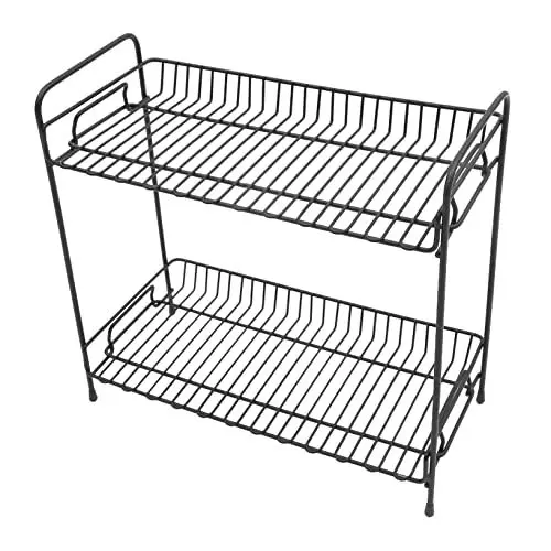 Produktbild: IMIKEYA 1stk Gewürzregal Gläserregal Küchenregal Küchenarbeitsplatten-Organizer Für Gewürzgläser Desktop-Organizer- Sauce Flasche Multifunktion Rostfreier Stahl