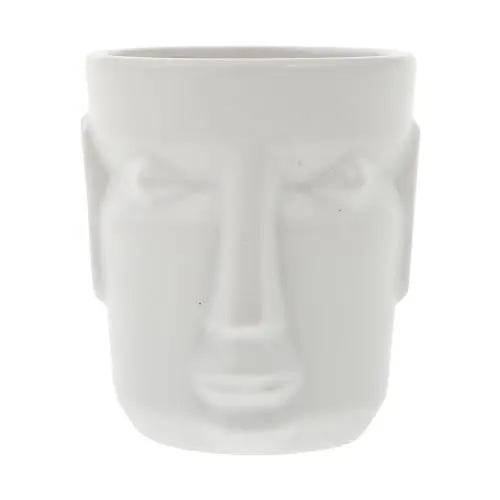 Produktbild: IMIKEYA 1stk Juggernaut Tasse Tiki-Becher Weingläser Bourbon-gläser Party-trinkgläser Tiki-cocktailgläser Essbecher Hawaii-weinbecher Wassergläser Glas 3D Keramik Eiskaffeebecher Weiß
