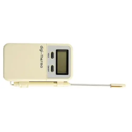 Produktbild: IMIKEYA 1stk Werkzeug Digitales Thermometer Elektronische Zeitschaltuhr Bbq-thermometer Grill-timer Sondenthermometer Backthermometer Lange Sonde Digitaler Bildschirm