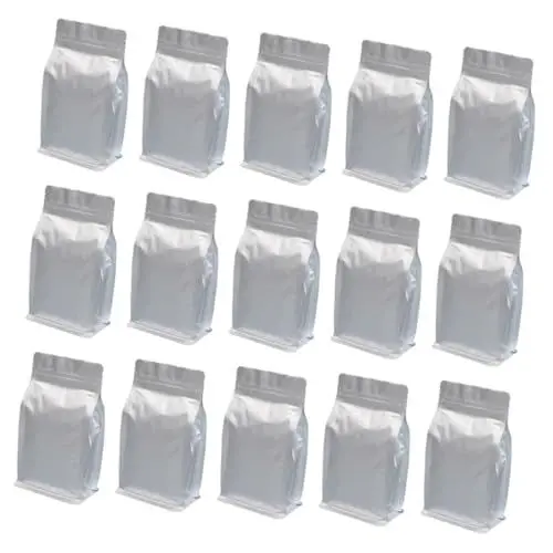 Produktbild: IMIKEYA 20 Stück Aluminium Lebensmittelpakete Mit Acht Seitlichen Dichtungen Snack Verpackung Stand Up Paket Aluminium Tee Lebensmittelverpackung