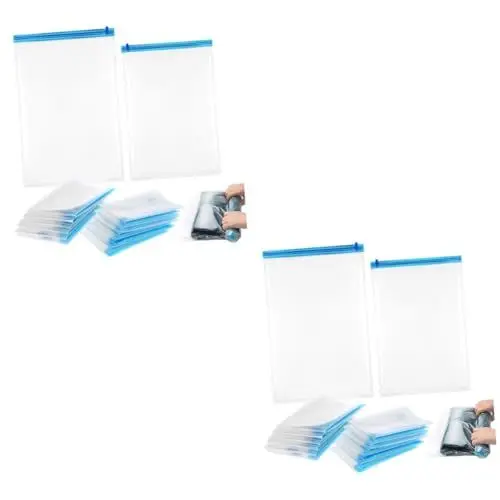 Produktbild: IMIKEYA 24 Stk Kompressionsbeutel packbeutel packtasche kompde vacuum bags bag for travel Platzsparende Taschen Kompressionsverpackungsbeutel Vakuum-Reisetaschen Vakuumbeutel Sport