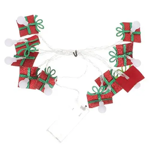 Produktbild: IMIKEYA 2St Weihnachtslichterkette Weihnachtsdekorationen weihnachtsbaumbeleuchtung Weihnachtsgirlande Weihnachtsbeleuchtung weihnachtsdekoration drinnen Vorhanglichter für den Hintergrund